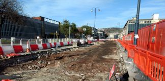 Swansea Roadworks The Musical Roadworks blitz