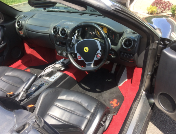 Inside Howard Williams car June 2021