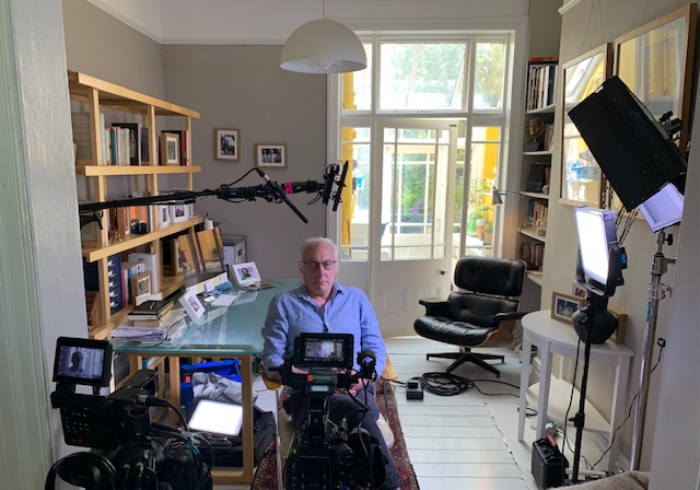 Phil Parry on camera