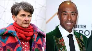 Laura McAllister and Colin Jackson